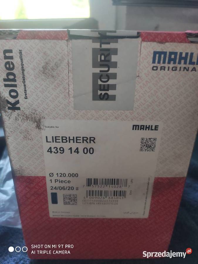 Tłoki silnik liebherr D 906 tie 439 14 00 Bodzentyn