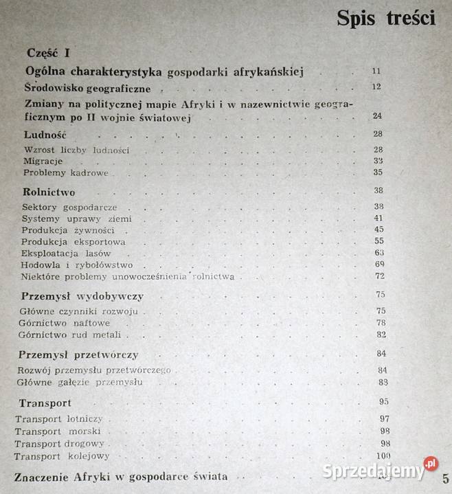 Geografia ekonomiczna Afryki Zbigniew