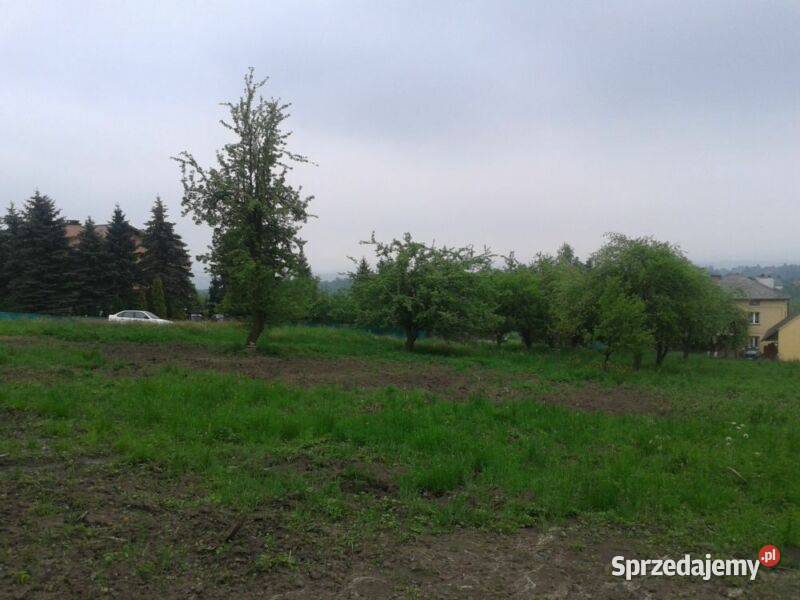 RACIBORSKO gm Wieliczka Piękna widokowa działka sprzedam