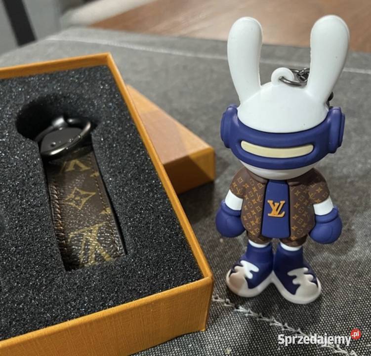 Brelok do kluczy LV Louis Vuitton monogram skóra Uniseks Kraków sprzedam