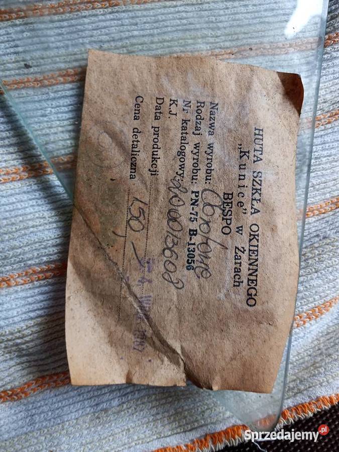 szyba1987 trójkąt 403127BESPOunikat nowy Gdynia