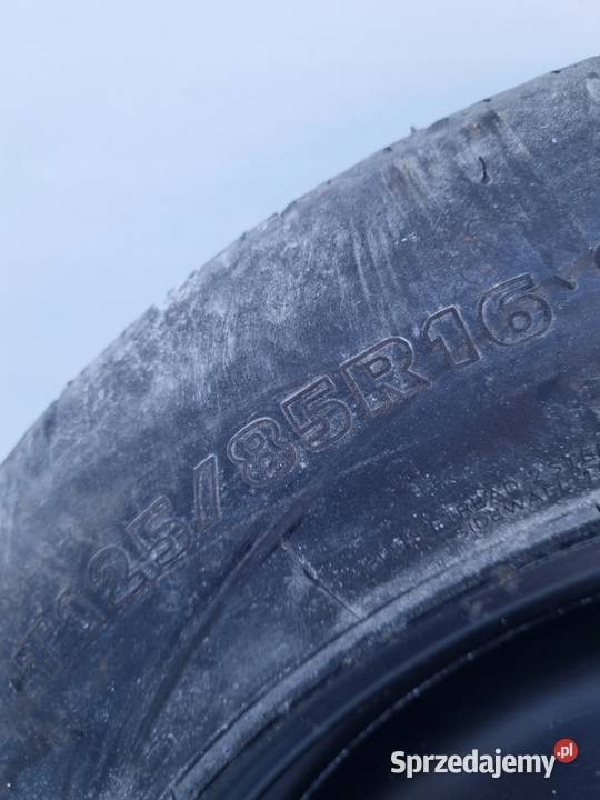 KOŁO ZAPASOWE DOJAZDOWE 12585 R16 FordFocus Mk2 Rudka