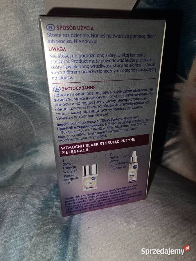 Nivea peeling mikrozłuszczający do twarzy w Unisex Sosnowiec