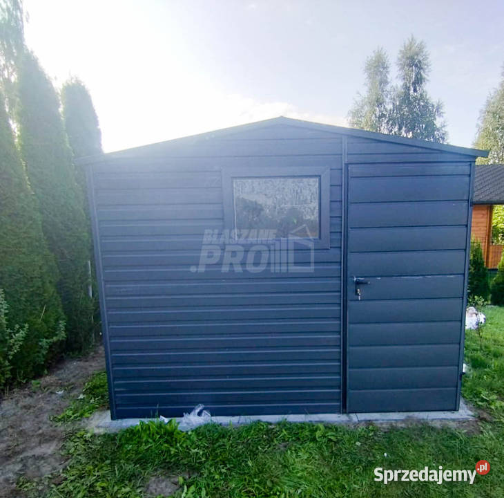 Domek Ogrodowy 35x3 Drzwi Okno Dach dwuspadowy Lubin