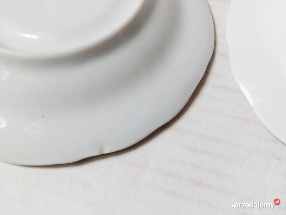 5 spodeczków Iwona Chodzież vintage PRL śląskie sprzedam