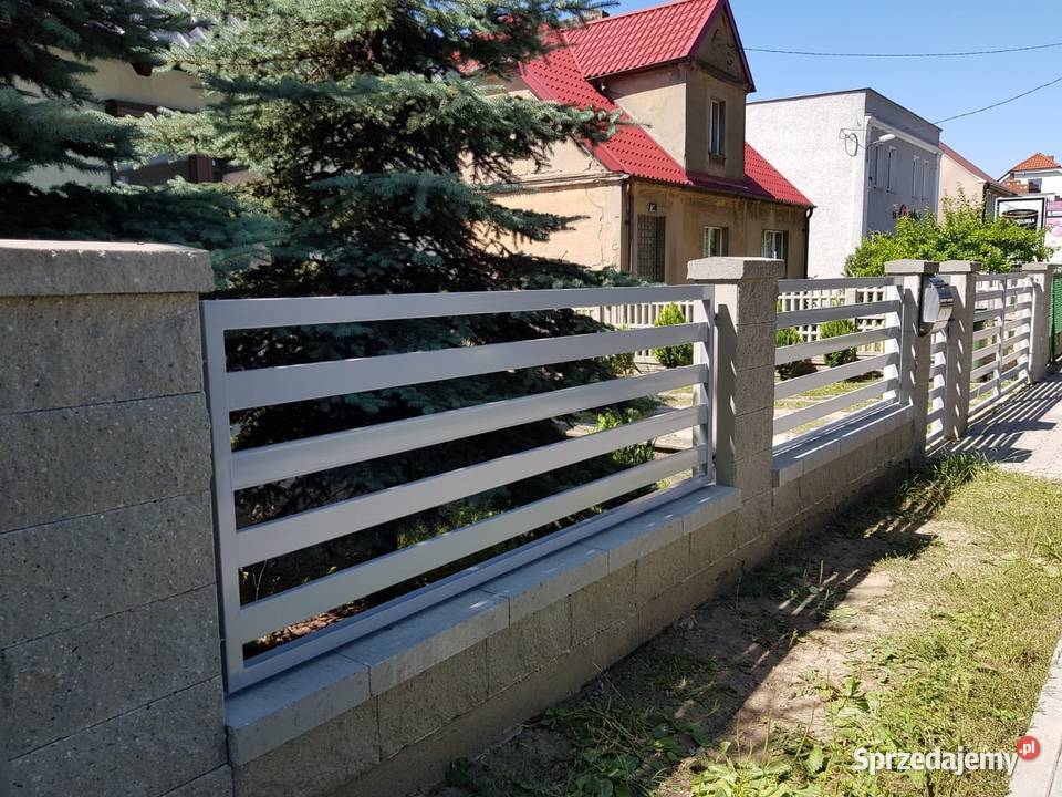 Brama skrzydłowa 500x120 ogrodzenia bramy Konin