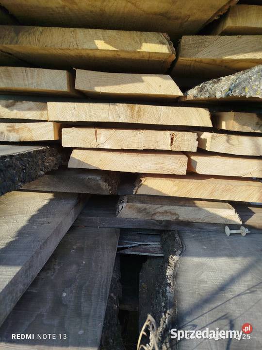 Deski jesion kłody Dąbie sprzedam