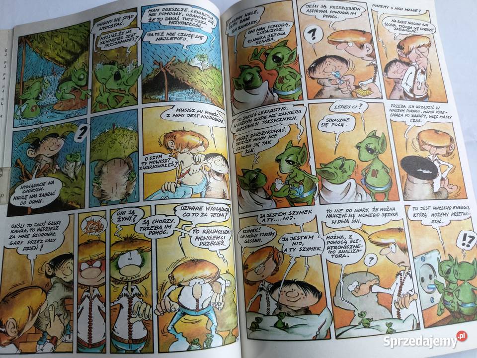 Wyprawa na ziemię JNiemczuk komiks dzieci Gdynia sprzedam