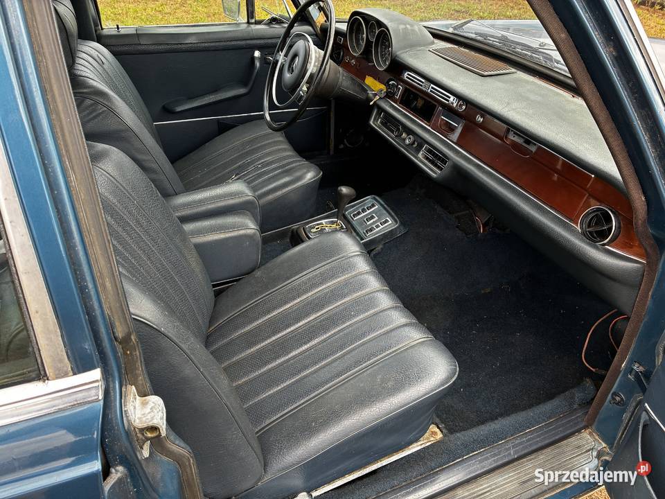 MERCEDES W108 AUTOMAT 35 V8 KLIMATYZACJA sprowadzony Nowa Sól sprzedam