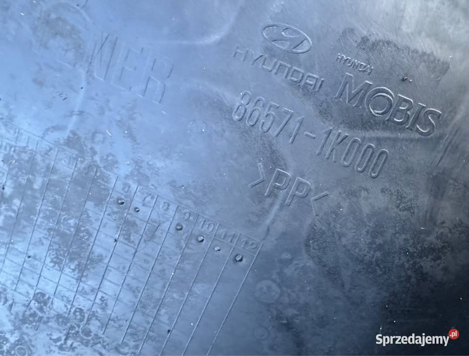 Płyta osłona belka dolna zderzaka przód hyundai Międzychód