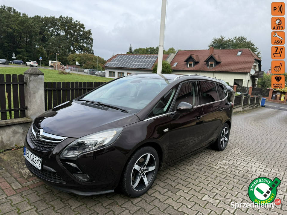 Opel Zafira 14 turbo 140 ładna świeżo benzyna Bolesławiec