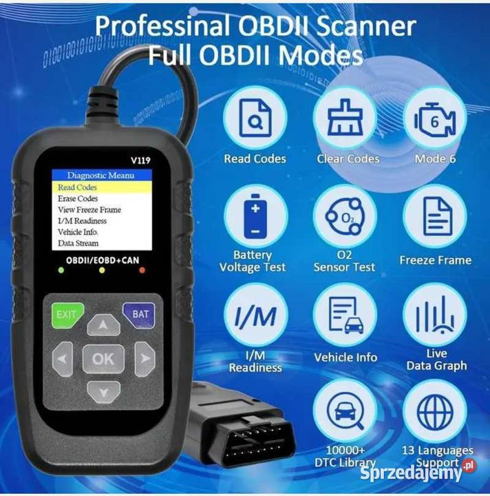 Tester diagnostyczny Skaner diagnostyczny Łódź