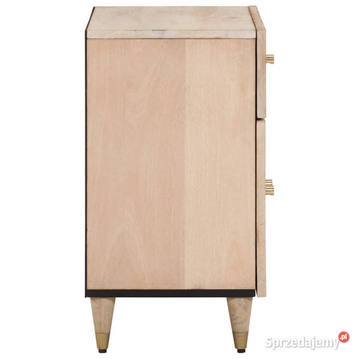 Szafka nocna 50x33x60 lite drewno mango WM358259 Szafki