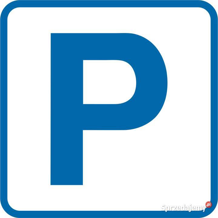 Naklejka znak informacyjny parking RA074 małopolskie Kamionna