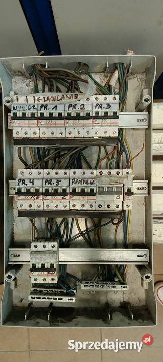 Skrzynki elektryczne bezpieczniki wyłączniki