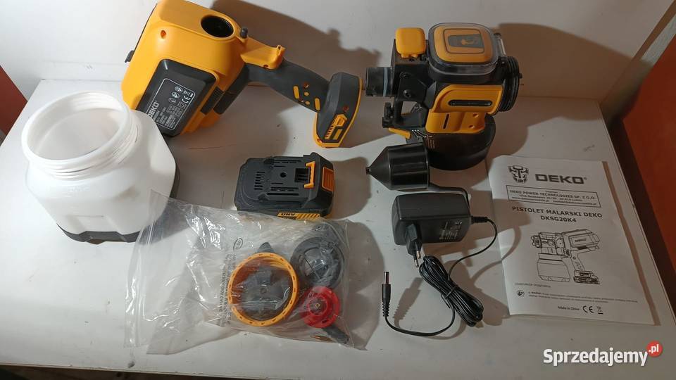 Pistolet malarski DEKO Malarskie Katowice sprzedam