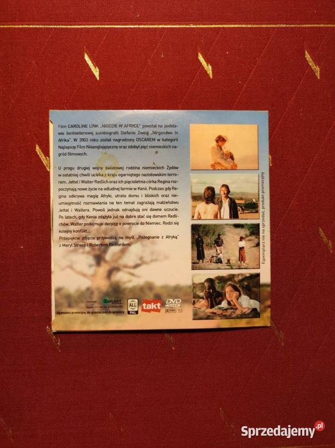 DVD film Nigdzie w Afryce Nirgendwo in Afrika lektor Filmy