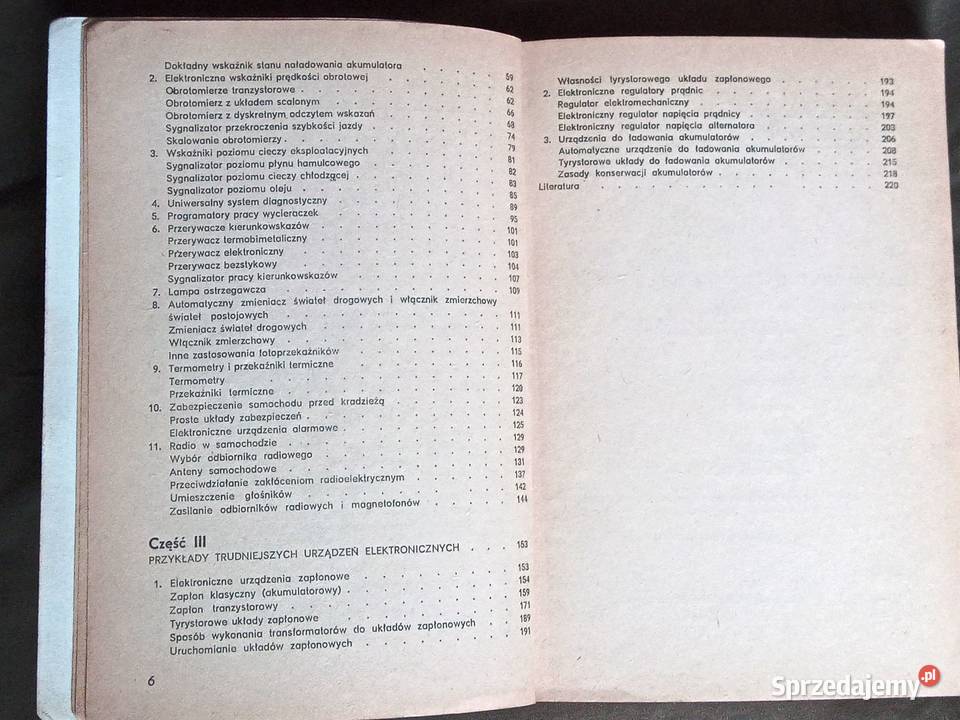Książki elektronika elektrotechnika samochodowa