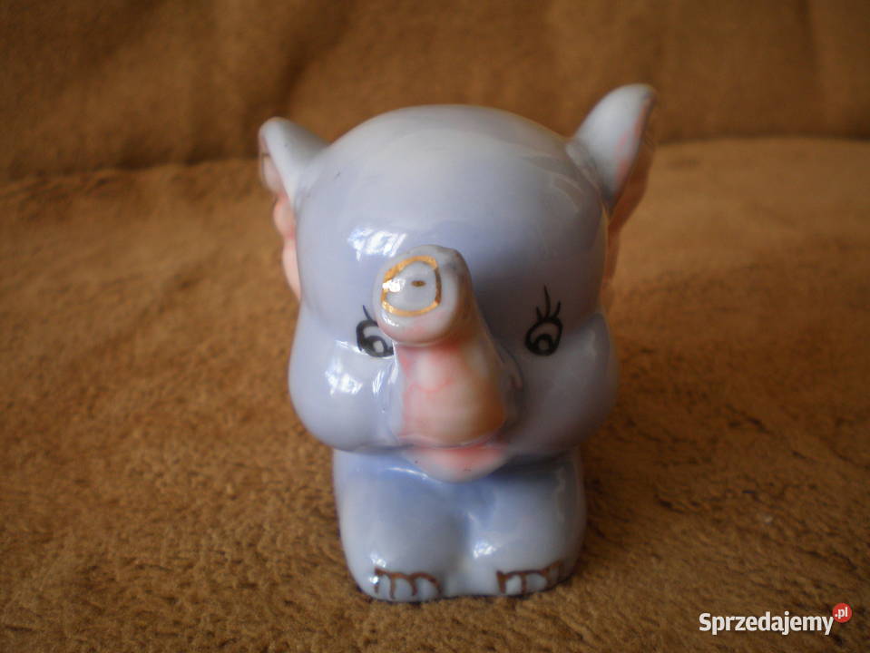 Sprzedam figurkę ceramiczną mały słoń Piekary Śląskie