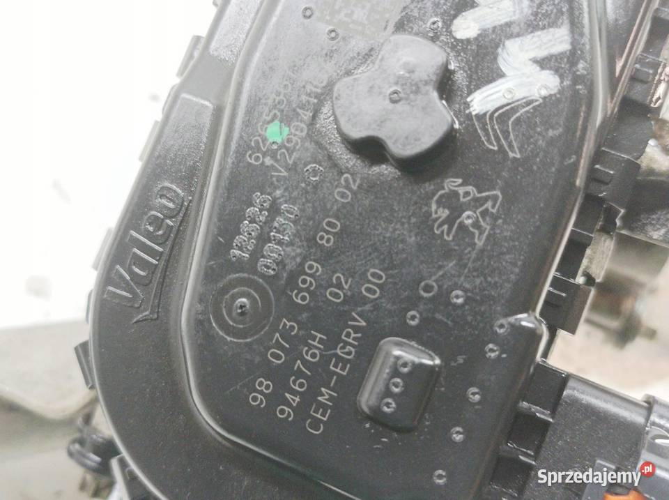 ZAWÓR EGR 9807369980 16 BLUE HDI Citroen C4 Rok produkcji 2016 Recyrkulacja spalin EGR świętokrzyskie