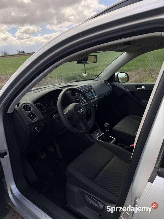 Volkswagen Tiguan Niski Przebieg welurowa tapicerka Tiguan Janów Podlaski