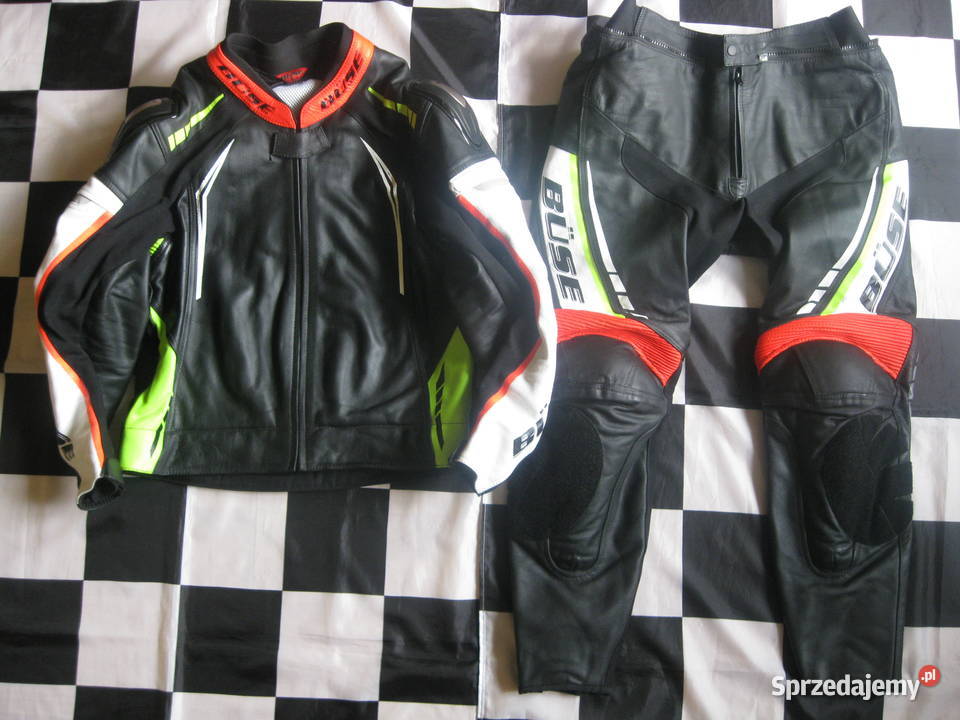 Kombinezon motocyklowy skórzany BUSE SILVERSTONE Kombinezony Mielec