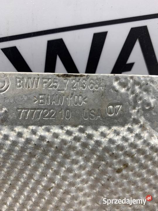 BMW X3 F25 X4 F26 OSŁONA IZOLACJA TERMICZNA Części samochodowe dolnośląskie sprzedam