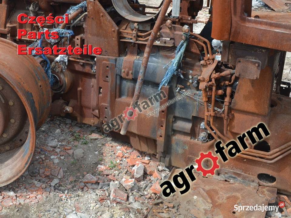 John Deere 8345R części skrzynia biegów silnik Byków