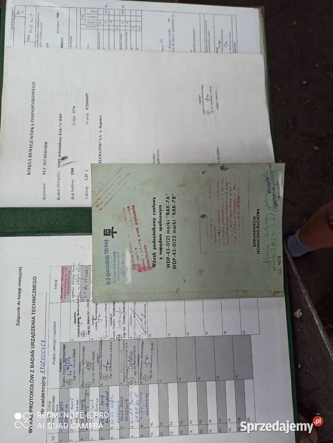 Wózek widlowy rąk wspomaganie niski maszt 860mtg Sieradz