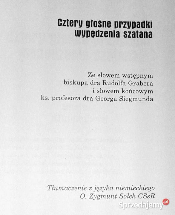 Cztery głośne przypadki wypędzenia szatana Chełm