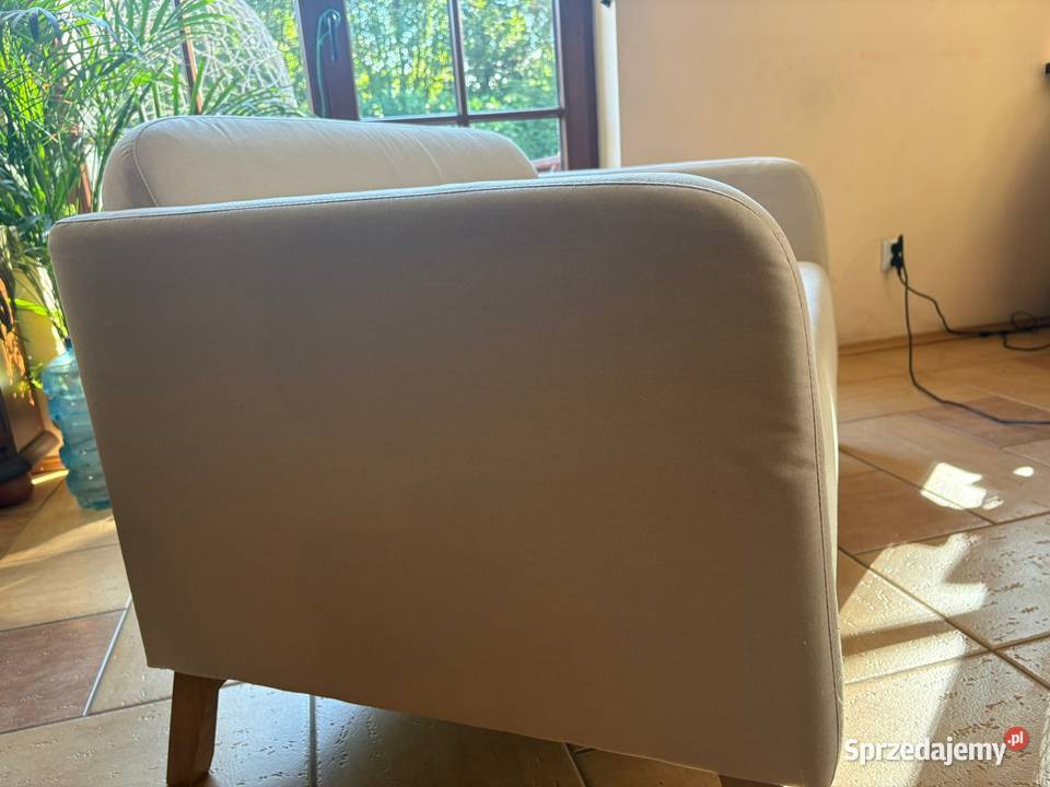 Sofa kanapa 2 osobowa IKEA LINANS kolor beżowy Puszczykowo sprzedam