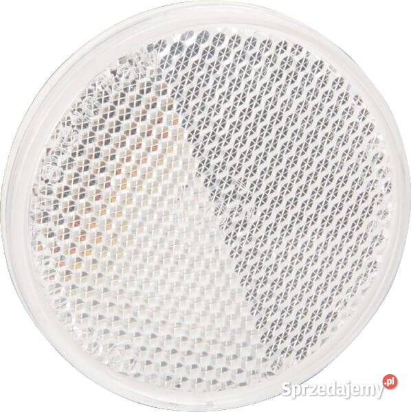 Odblask okrągły ze śrubą biały linked CT54000 Kamionna