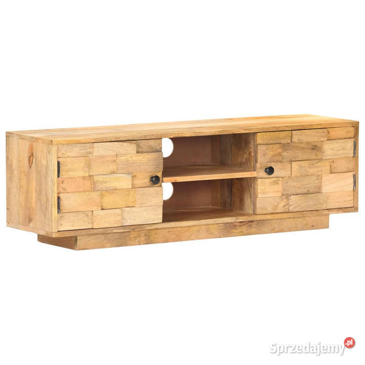Szafka pod TV 116x30x35 lite drewno mango mazowieckie sprzedam