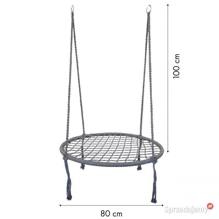 Huśtawka wiszące krzesło fotel bocianie gniazdo Bielsk Podlaski