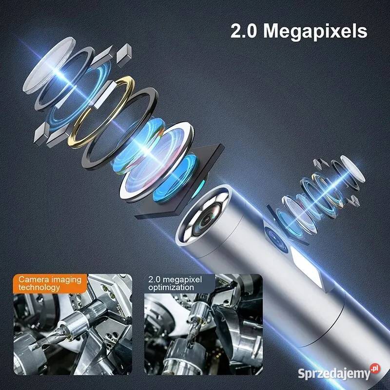 Kamera Inspekcyjna 360 Endoskop 2 kamery 85mm 2 dolnośląskie Wrocław