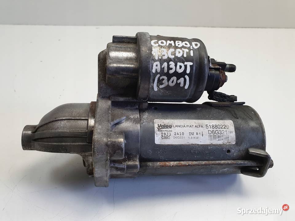 ROZRUSZNIK Opel Combo D 13 CDTI ROZRUSZNIK valeo osobowe Chełm