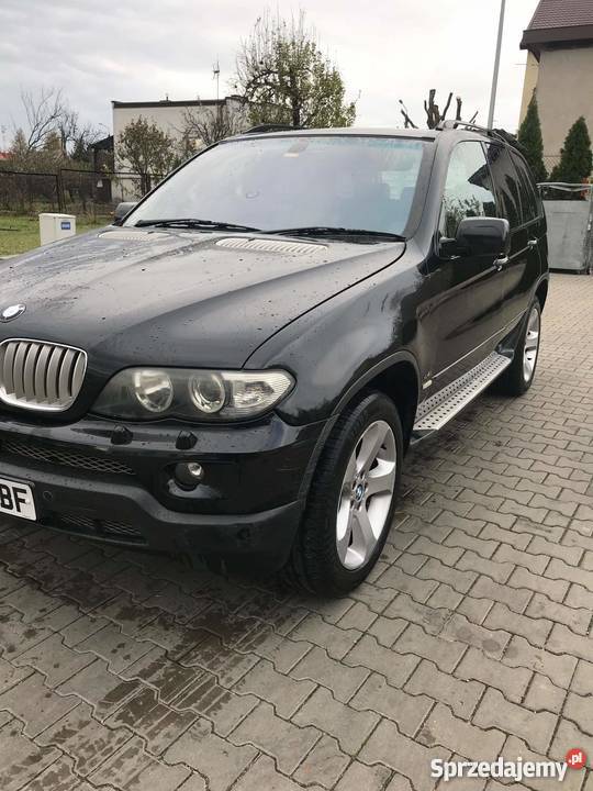 Sprzedam BMW X5 e53 lift 44 N 62 Anglik czarny Radom sprzedam