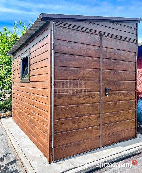 Schowek Domek Ogrodowy 3x2m Brama dwuskrzydłowa śląskie Rybnik sprzedam