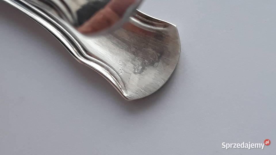 Posrebrzane szczypce do cukru WMF Dąbrowa Górnicza