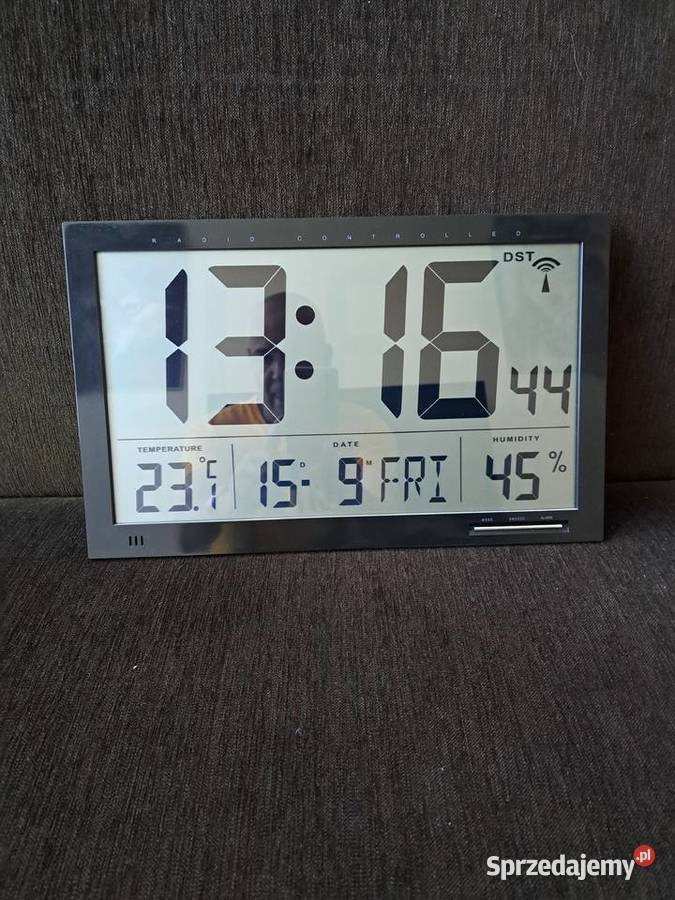 Zegar ścienny radiowy łódzkie Łódź