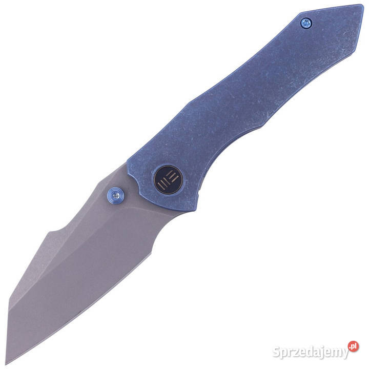 Nóż składany WE Knife HighFin Blue Titanium Gray Akcesoria, narzędzia i noże Warszawa