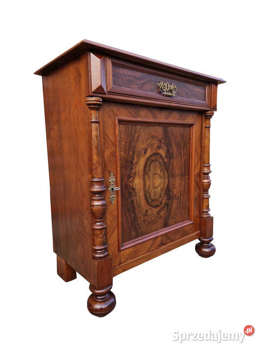 MAHONIOWA SZAFKA EKLEKTYCZNA Antyki, Sztuka, Kolekcje Szczecin