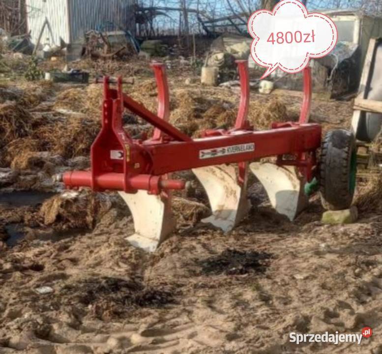 Pług 3 skibowy kverneland 16 cal Sierakowice