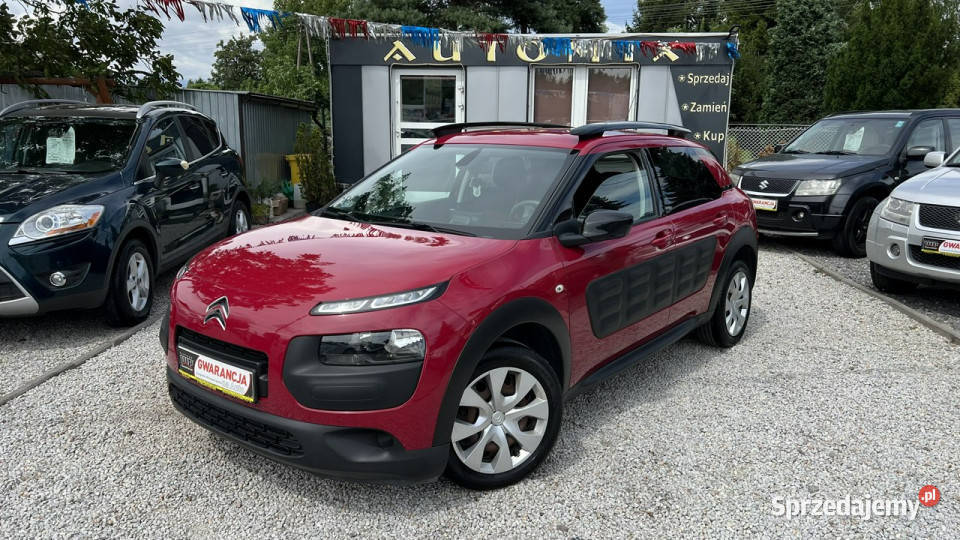 Citroen C4 Cactus SPRZEDANY Salon 12 benz 110 komputer pokładowy Świdnica