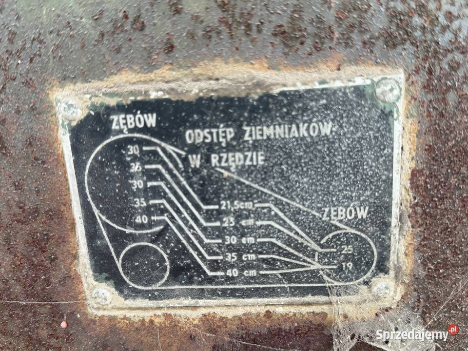 Sadzarka czeska do ziemniaków nieuszkodzony Zbrachlin sprzedam