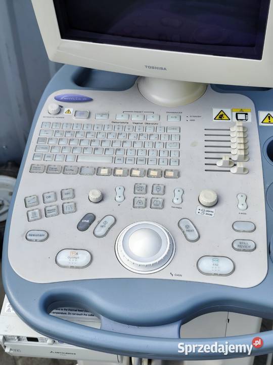 Aparat USG Toshiba Famio 8 SSA530A Videoprinter Sprzęt medyczny łódzkie Poddębice