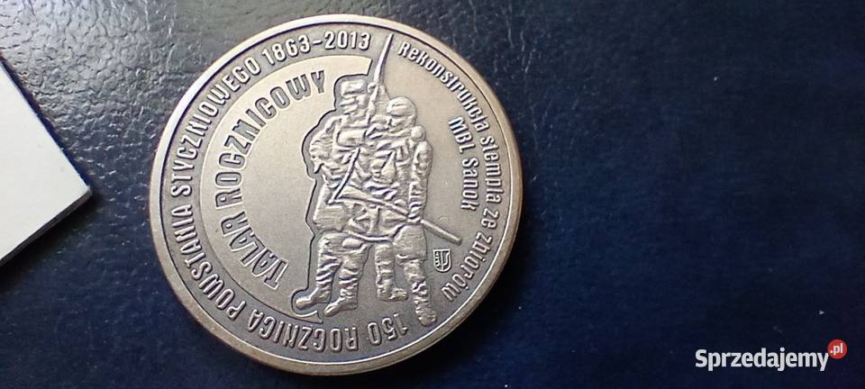 Stare monety Wolność Równość Niepodległość Talar Lesko