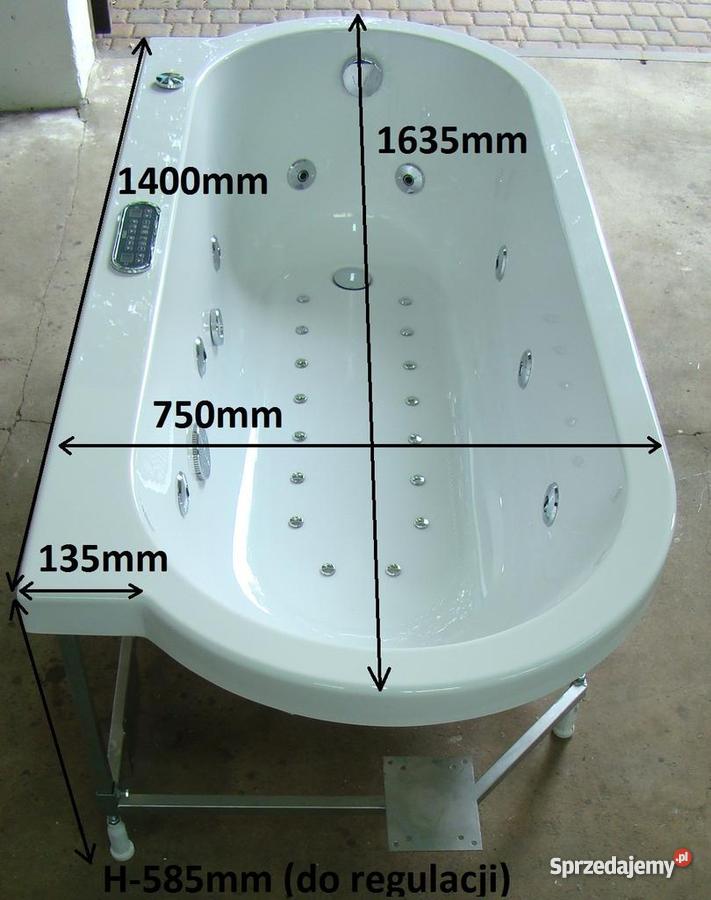 Wanna KOŁO Hydromasaż Ego 163x75x43 Owal przyści wielkopolskie Oborniki sprzedam
