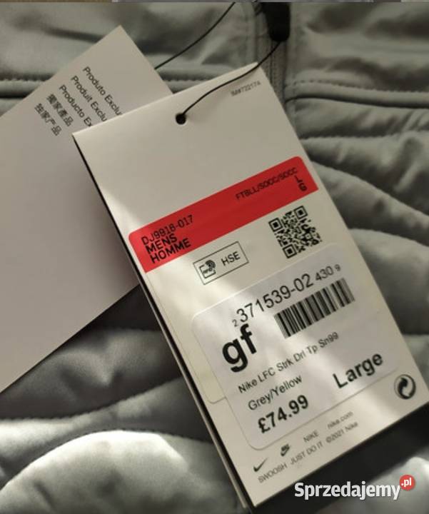 Bluza męska Nike Liverpool nowa z metką mazowieckie Płock