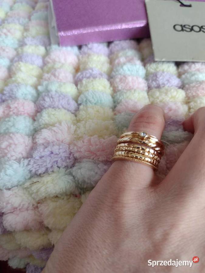 ASOS Zestaw 6 pierścionków 6x pierścionek NOWY